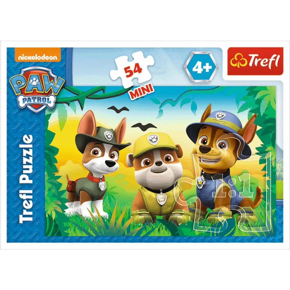 Mini puzzle Trefl Doggy mission / Viacom Paw Patrol, 54 piese foto