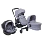 Коляска Graco Evo 3 in 1 Steeple Gray, серый цвет