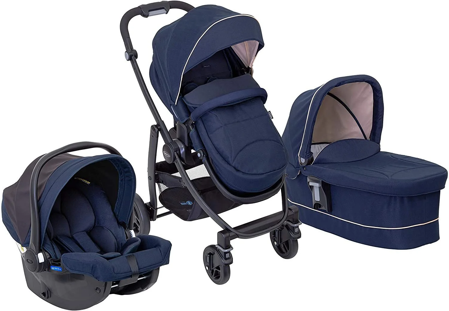 Коляска Graco Evo 3 in 1 Eclipse