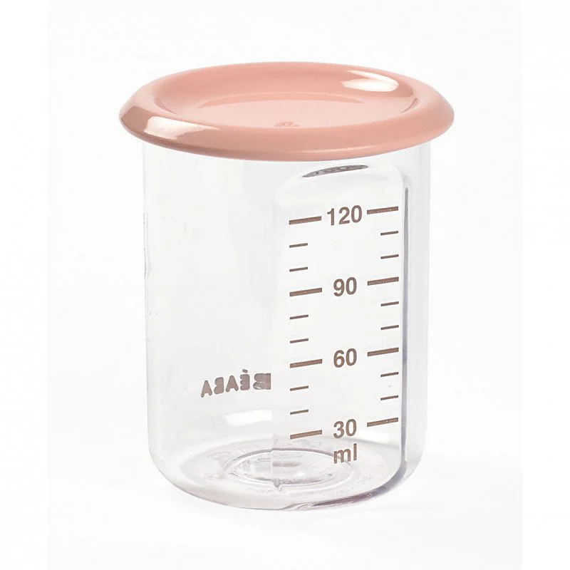 Recipient ermetic Beaba Nude din tritan, 120 ml