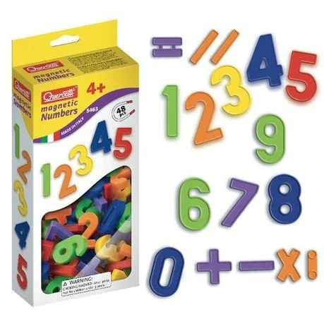 Set Quercetti 48 cifre magnetice