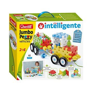 image for Joc de constructie Quercetti Vehicule Jumbo Peggy foto