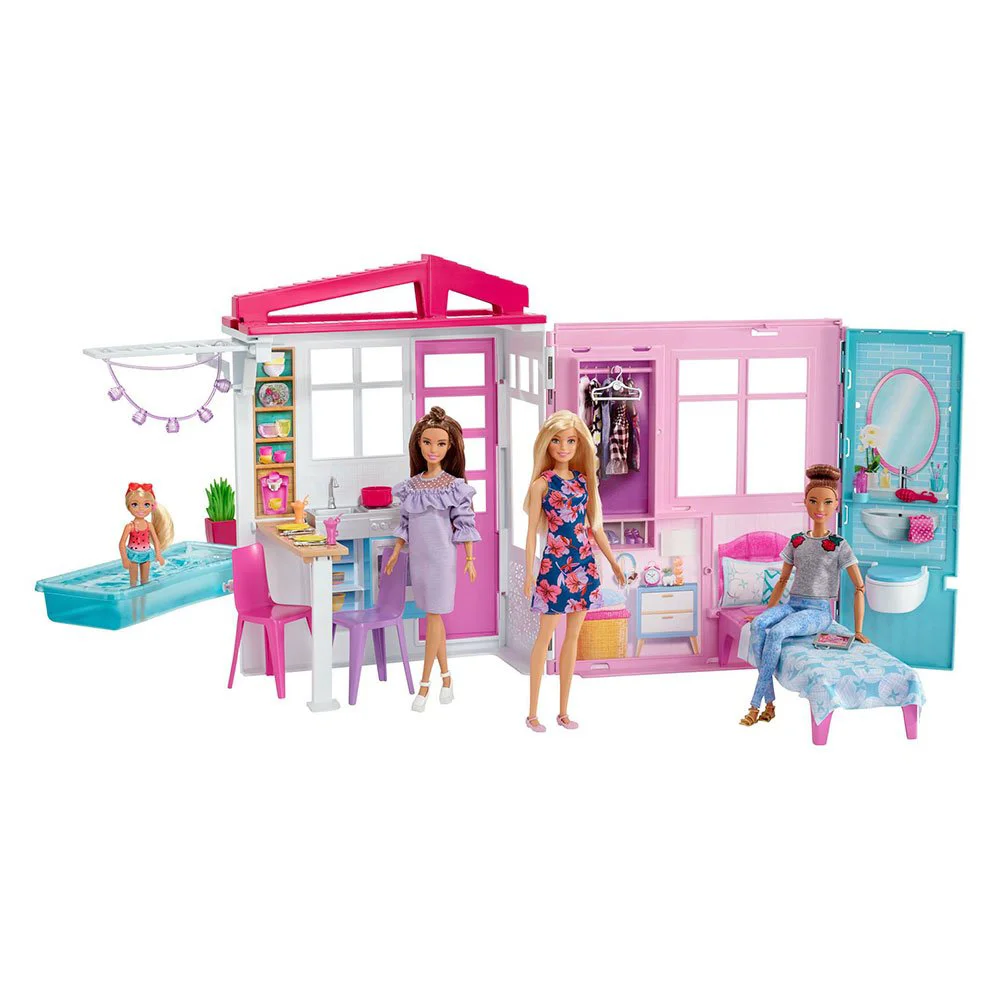 Casa de papusi Barbie portabila foto