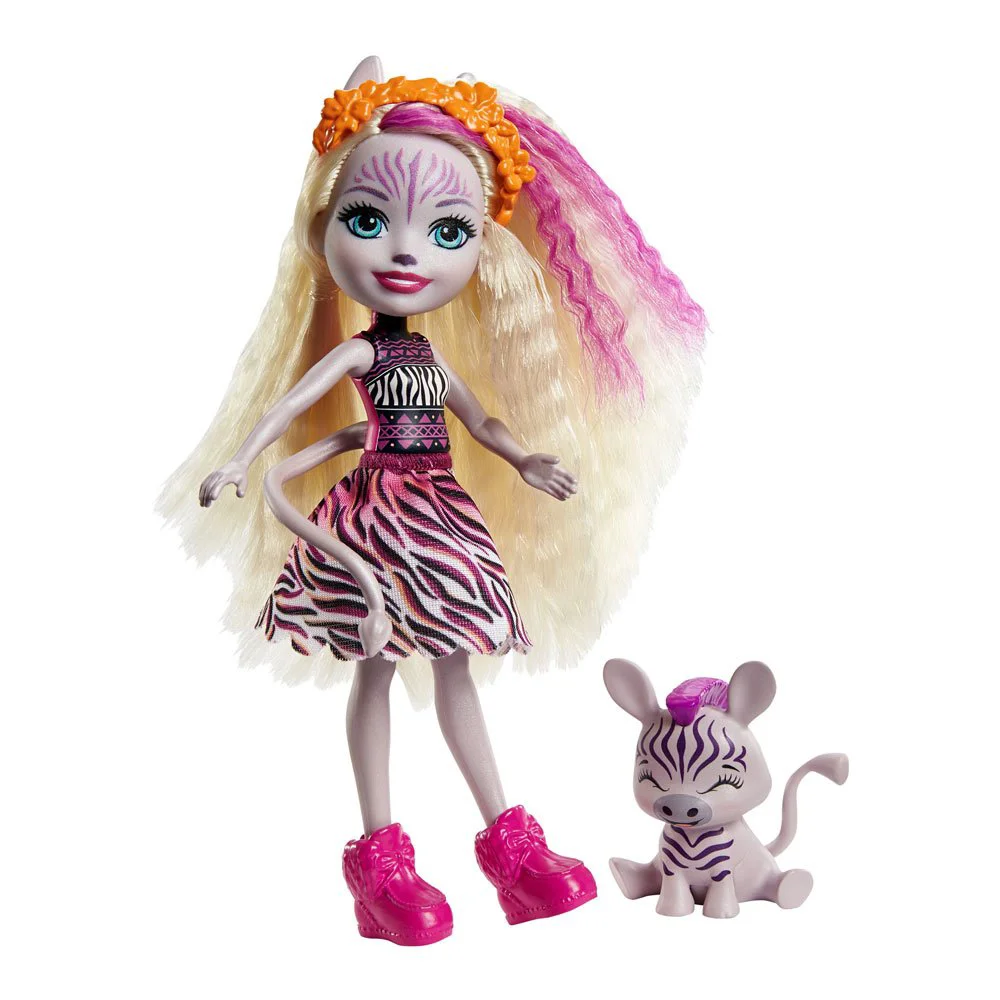 image for Papusa Enchantimals Zebra Zedi foto