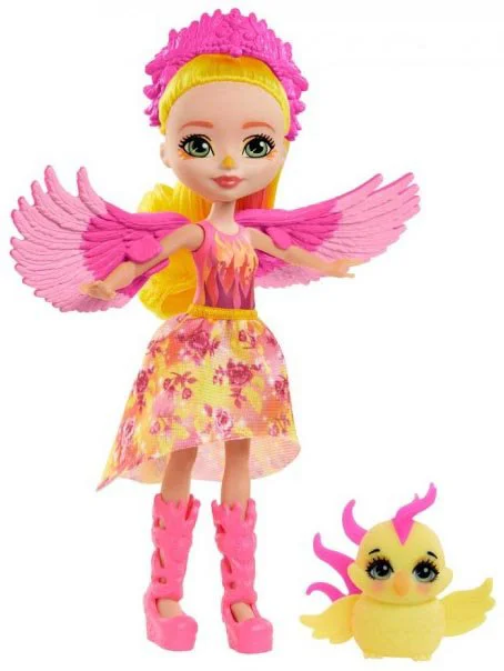 Papusa Enchantimals Falon Phoenix foto