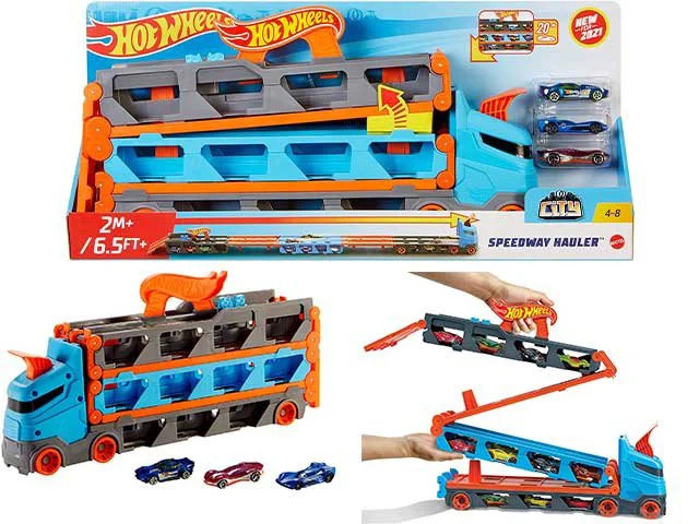 Camion de transport Hot Wheels Super curse