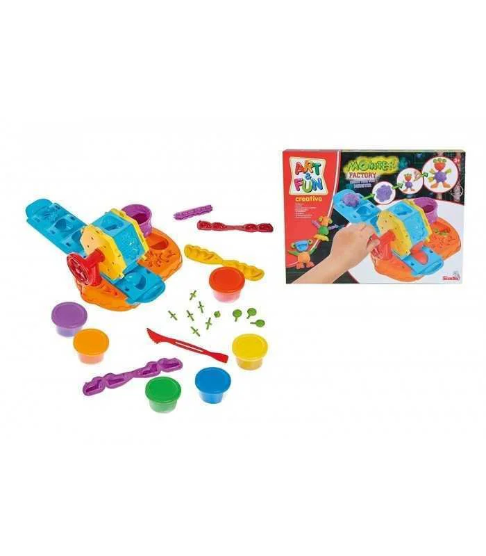 Set de creatie Simba Art & Fun, Plastilina Fabrica de monstri foto
