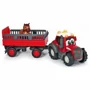 Tractor Dickie cu remorca pentru transportarea animalelor Happy animal treiler, 30 cm foto