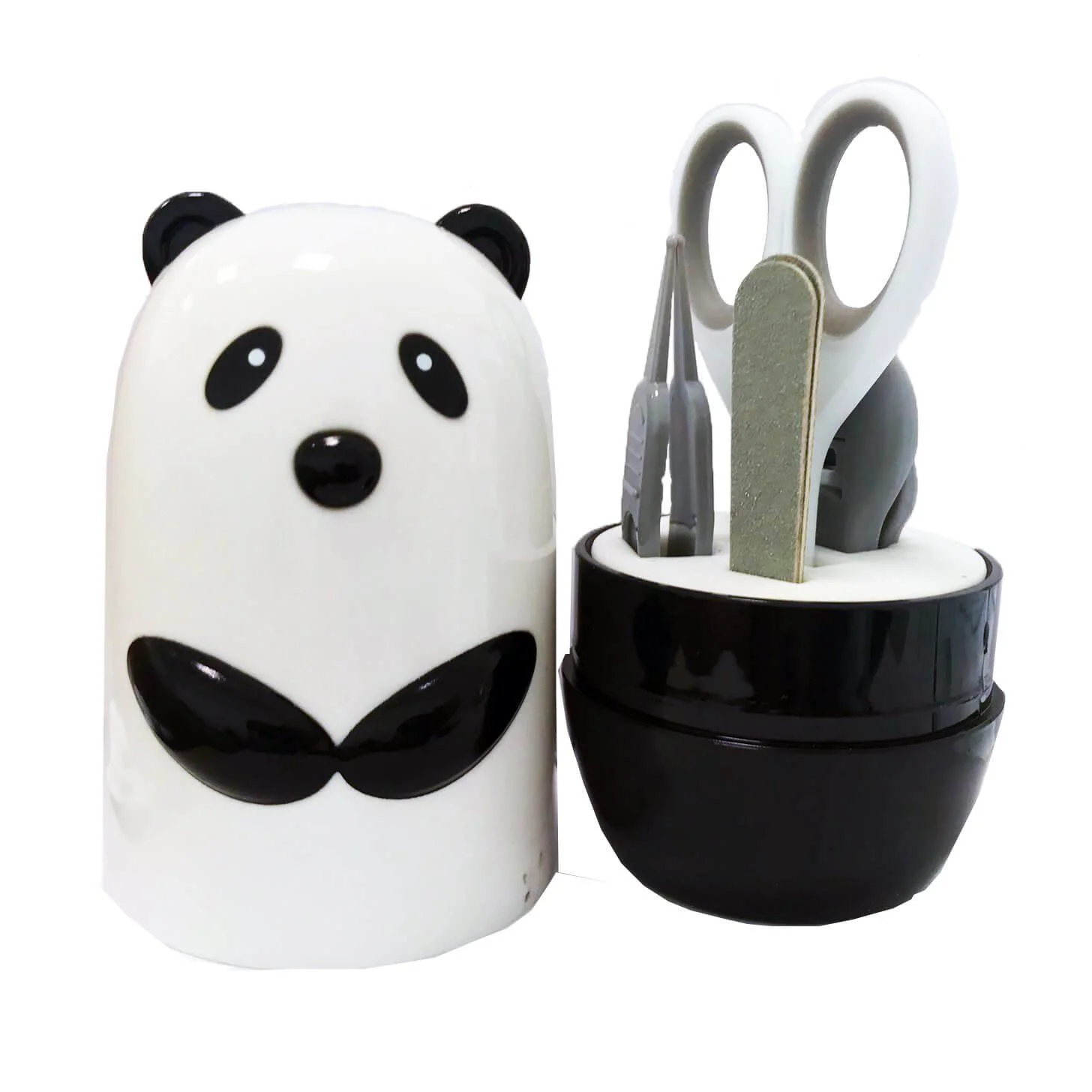 Set manichiura in cutie Chicco Panda, 4 piese