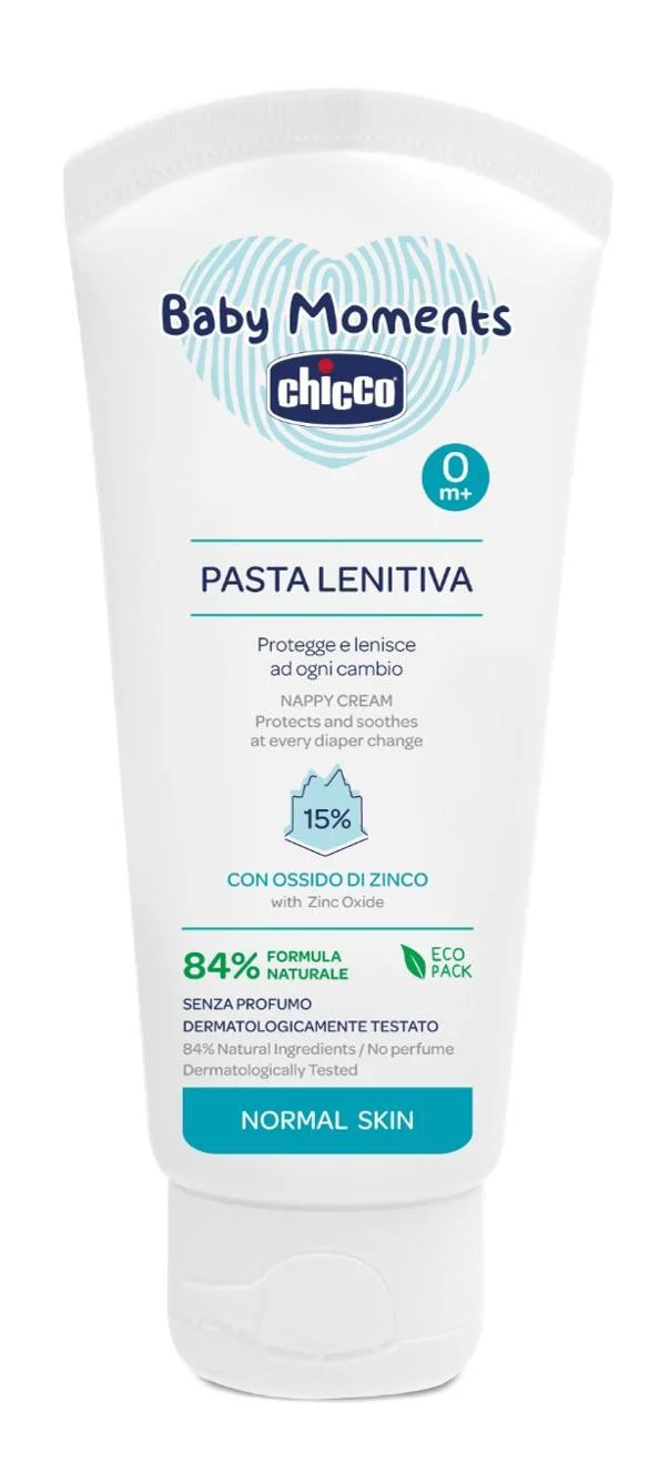 image for Crema antiiritatii sub scutec Chicco Baby Moments, 100 ml foto