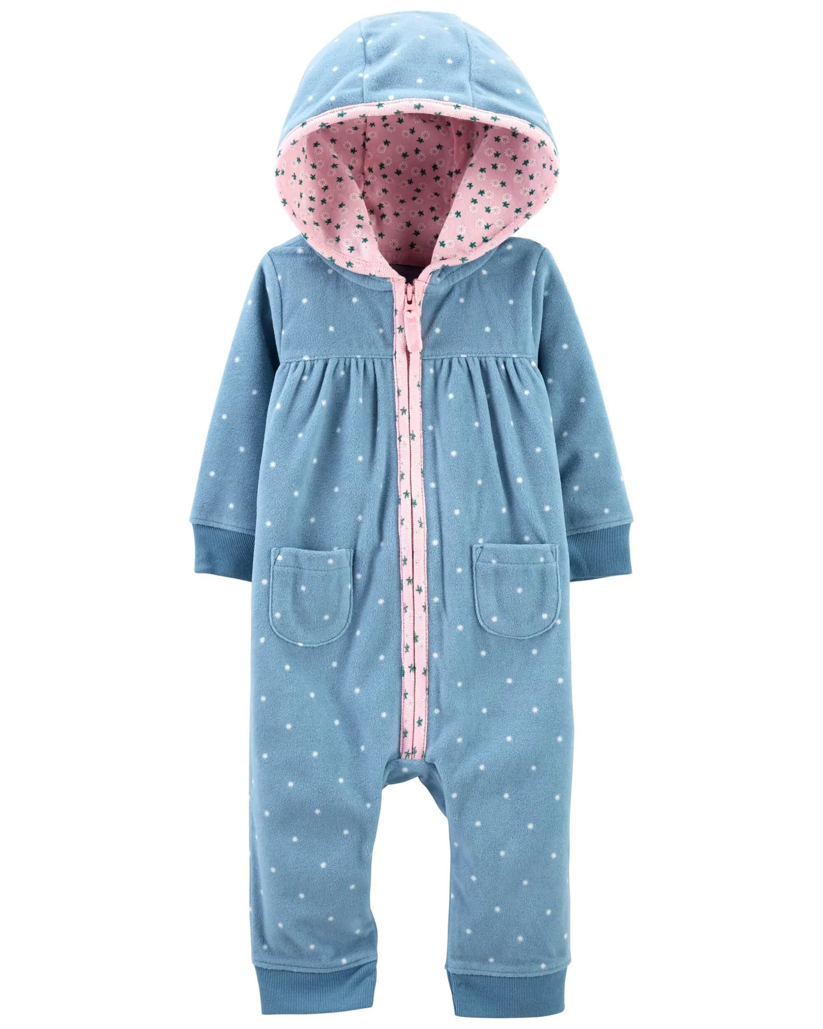 Carter's Salopeta fleece Vulpe foto