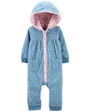 Carter's Salopeta fleece Vulpe foto