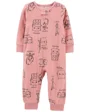 Carter's Pijama Fleece roz foto