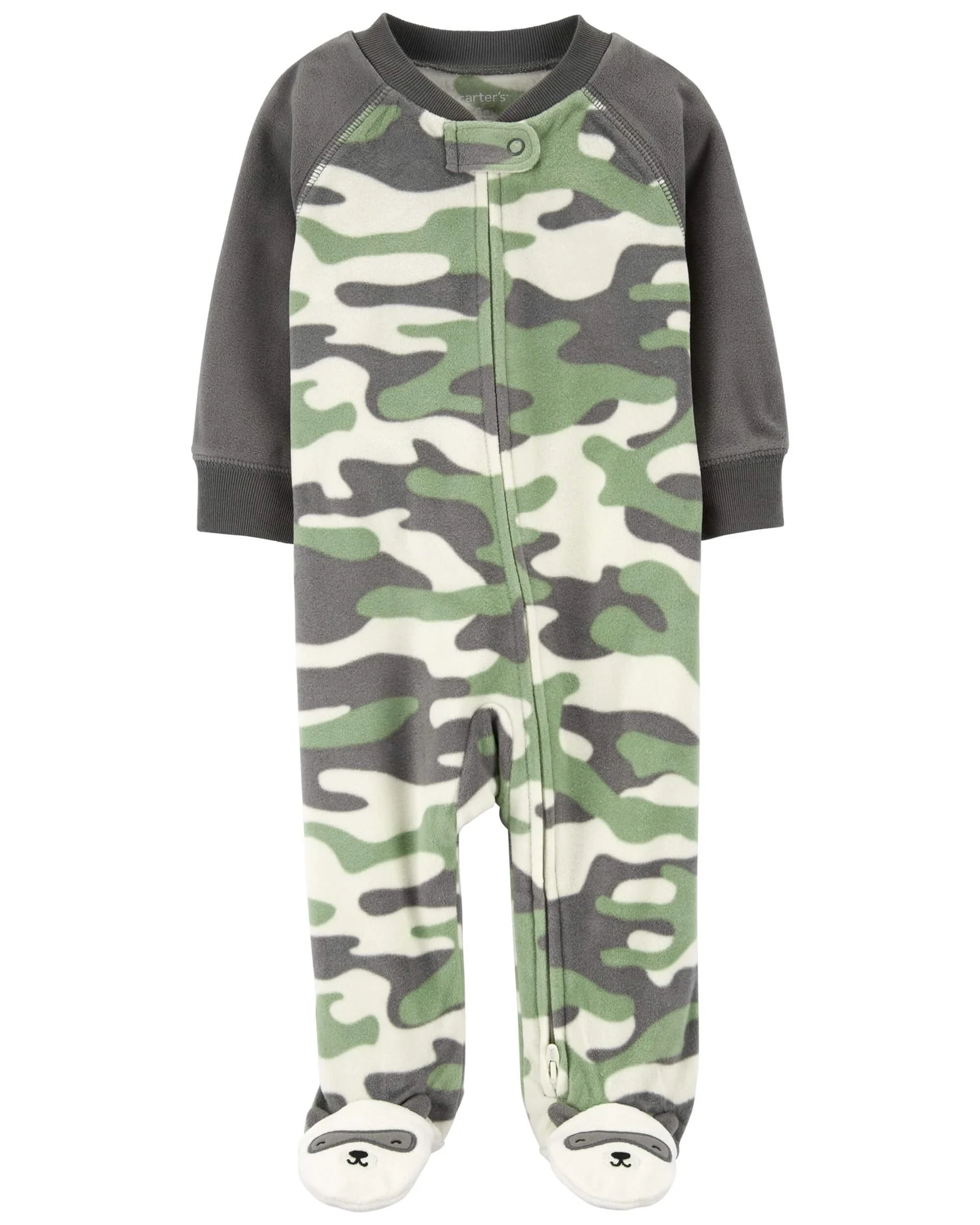 Carter's Pijama Fleece Camuflaj foto