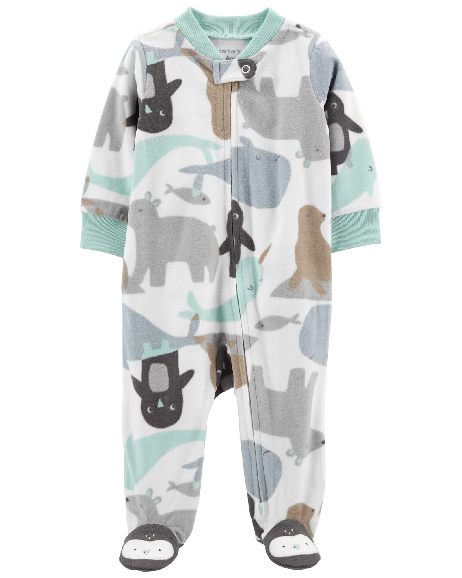 Carter's Pijama Fleece Pinguin foto