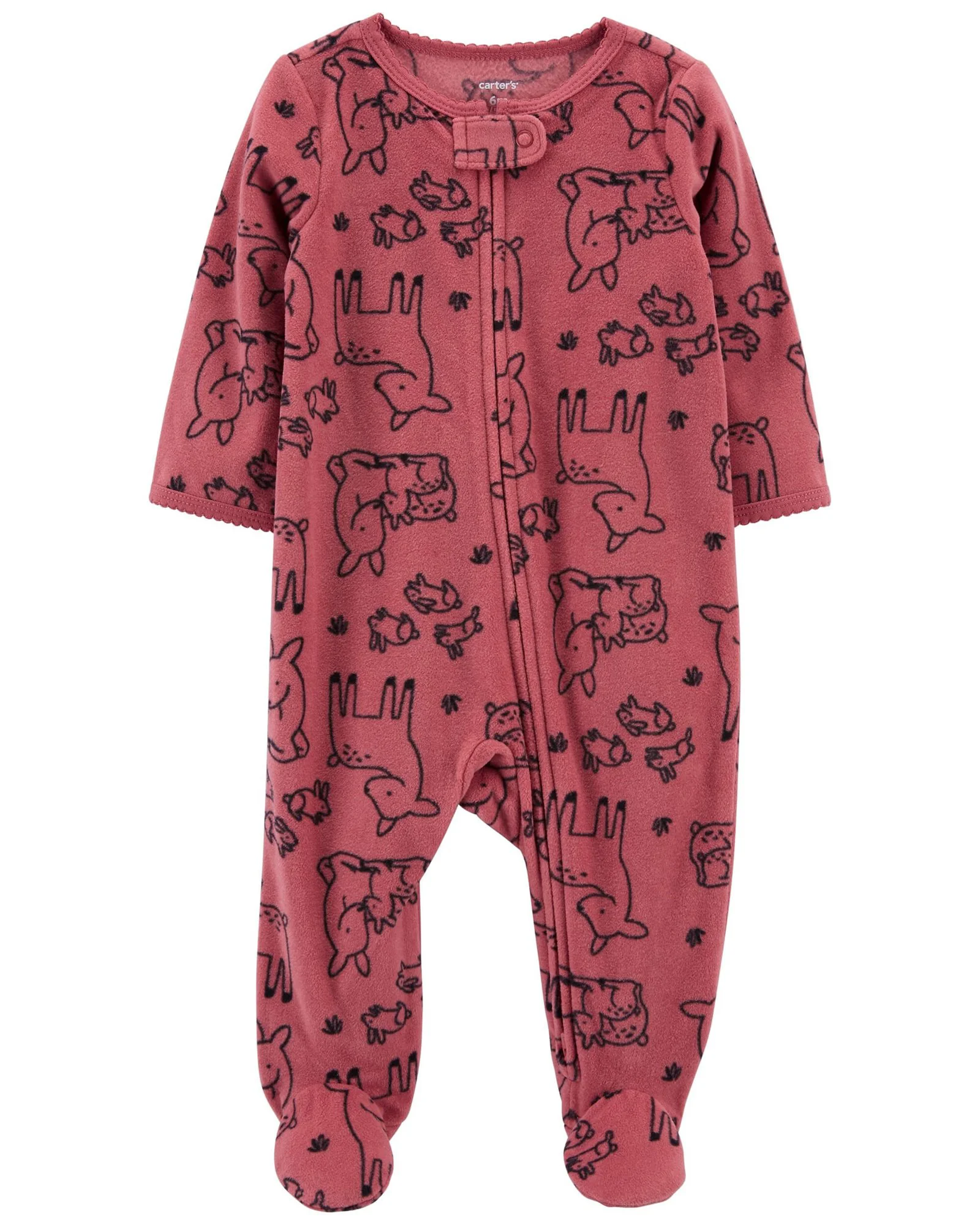 Carter's Pijama fleece Caprioara foto