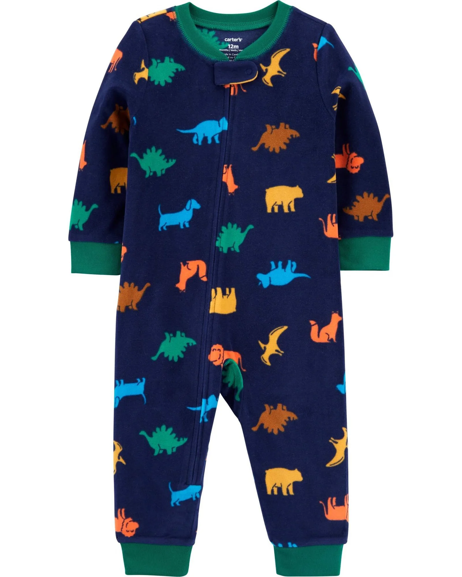 Carter's Pijama Fleece Dinozauri foto