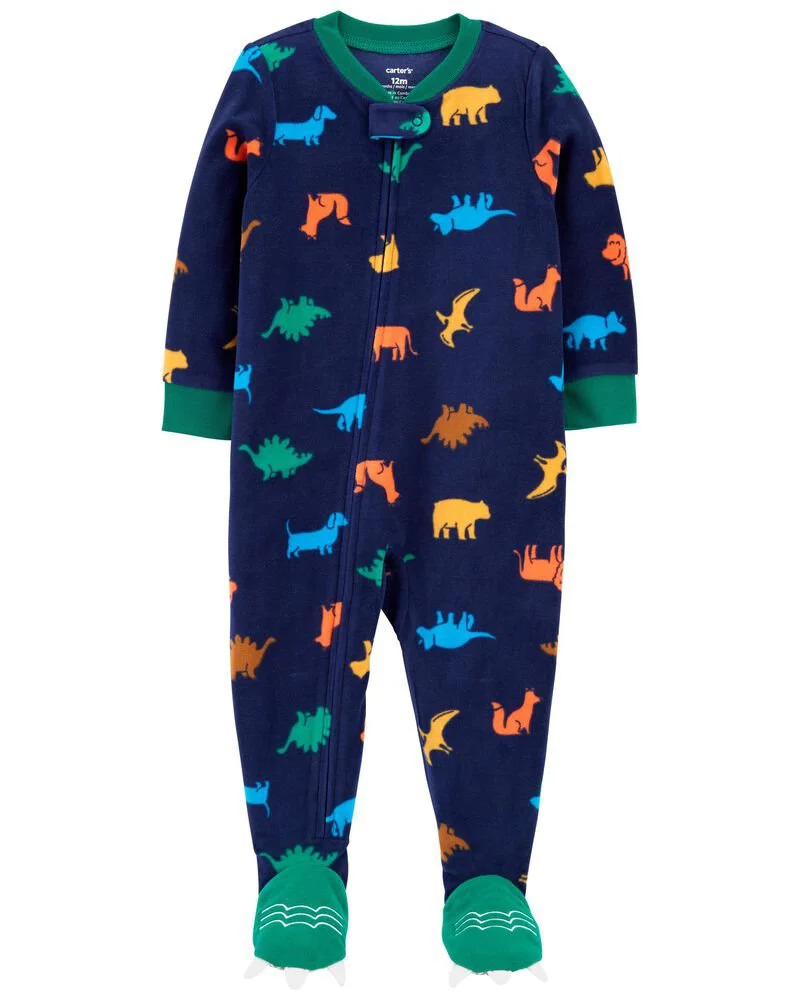Carter's Pijama Fleece Dinozaur foto