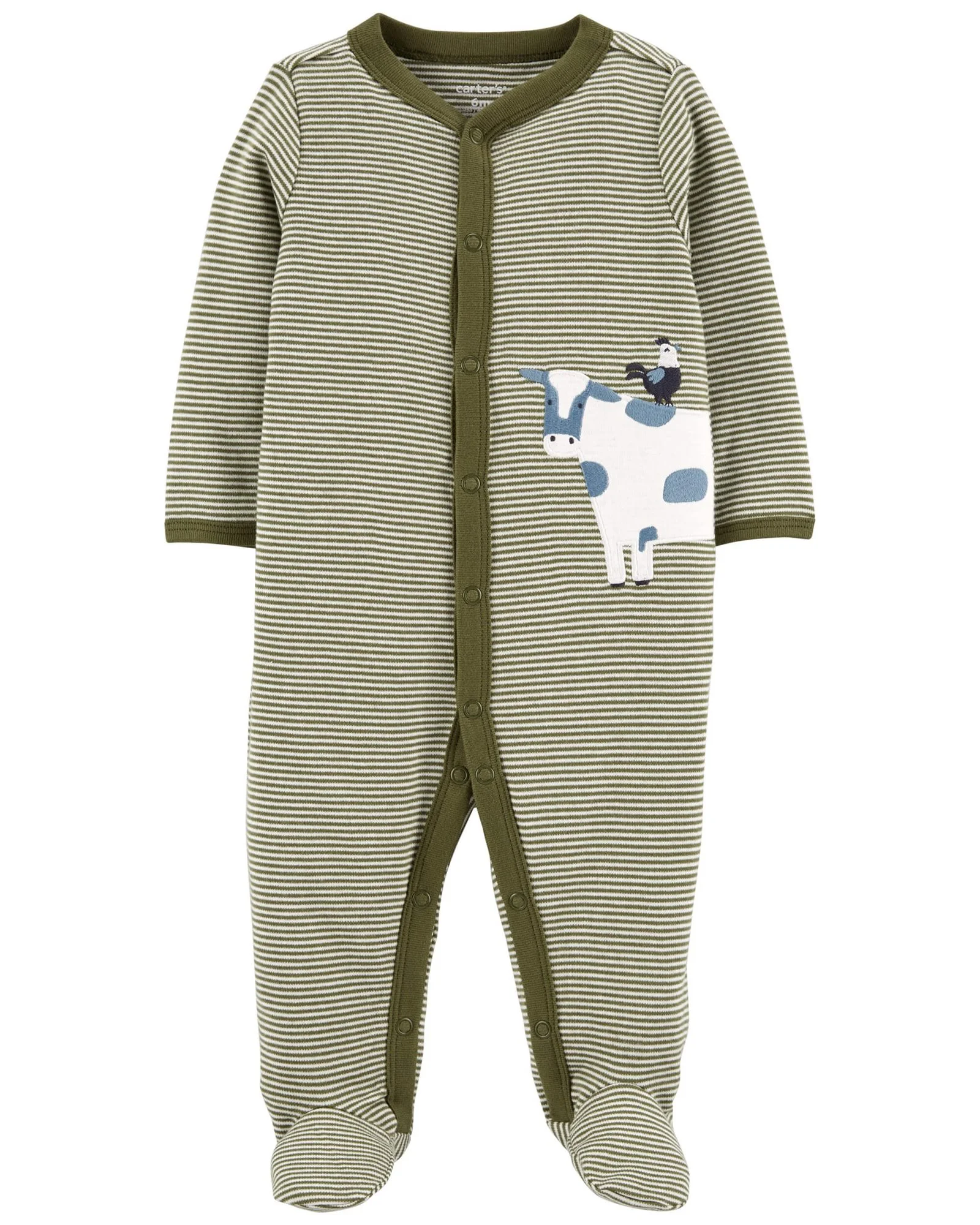 Carter's Pijama cu capse Vacuta foto