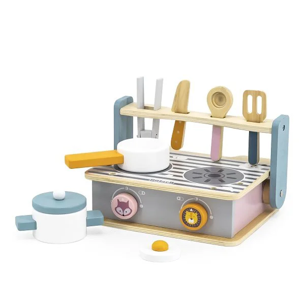 Set de joc Viga Toys  Aragaz cu grill pliabil