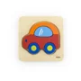 Puzzle din lemn Viga Toys Masina foto