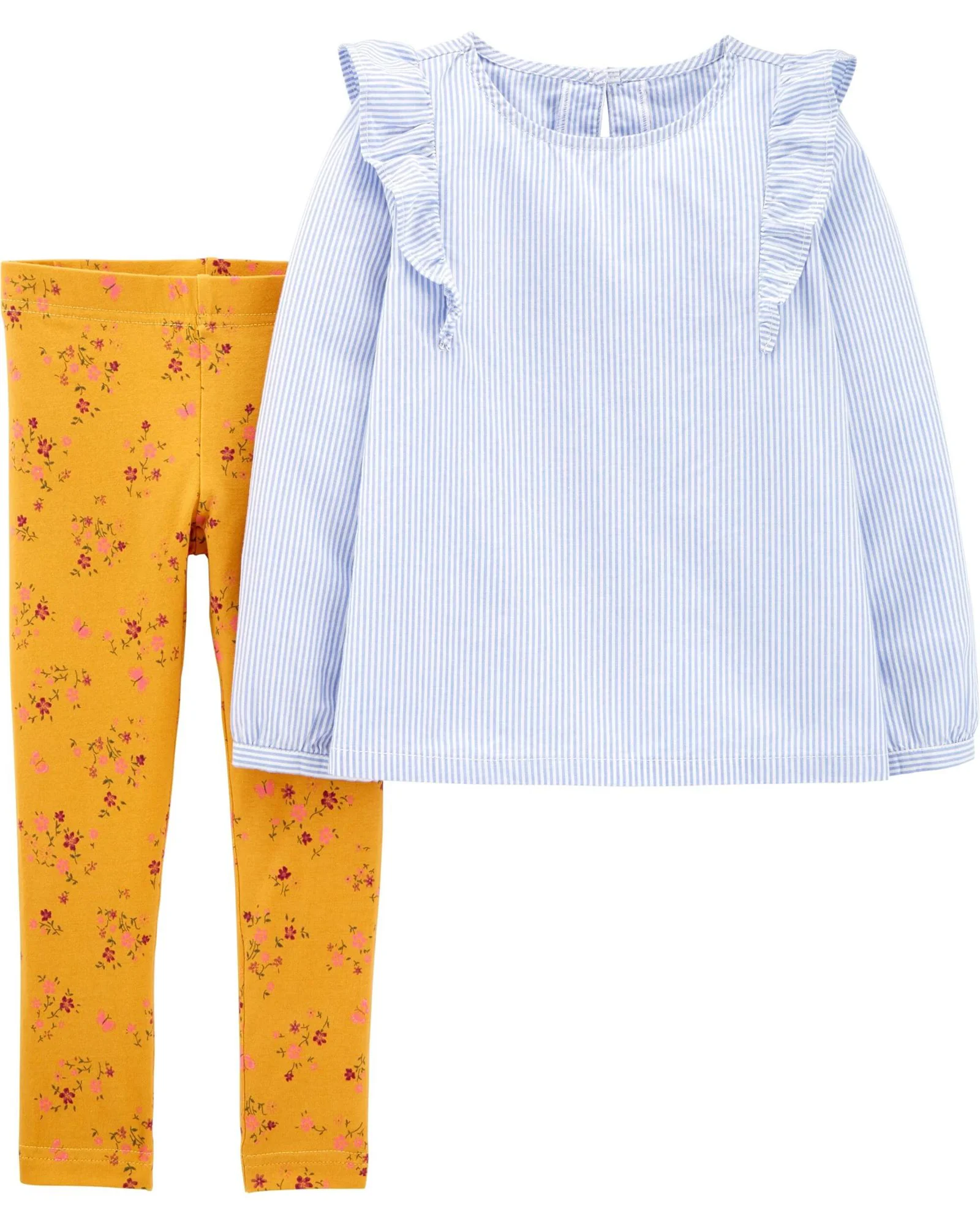 Carter's Set 2 piese Pantaloni si Bluza cu dungi foto