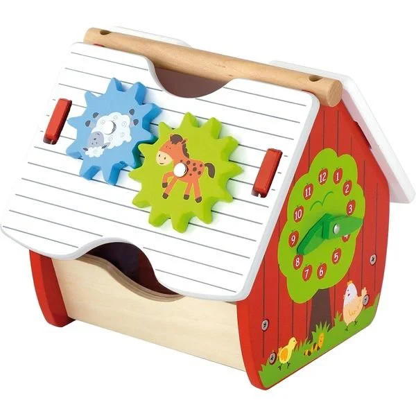Jucarie din lemn Viga Toys Activity Farm foto