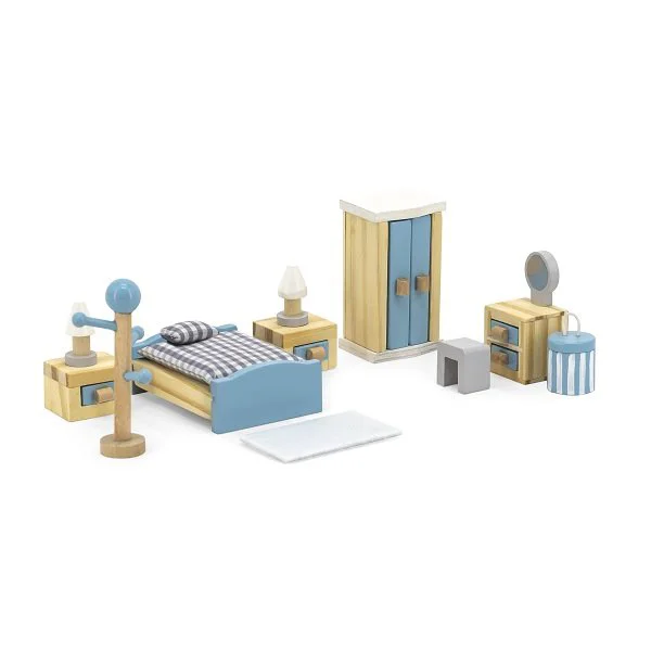 Mobilier din lemn pentru papusi Viga Toys Main Bedroom