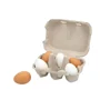 Деревянные яйца в лотке Viga Toys Oua, 6 штук