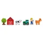 Деревянный игровой набор дополнение для железной дороги Viga Toys Ферма