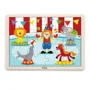 Puzzle in cadru de lemn Viga Toys Circ, 16 elemente foto