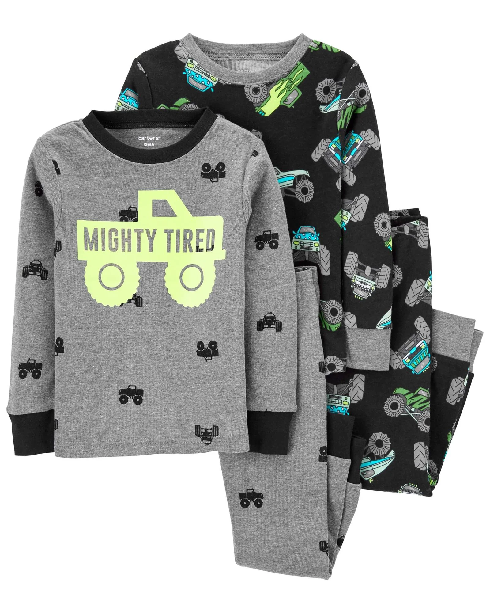Carter's Set 2 pijamale Camion foto