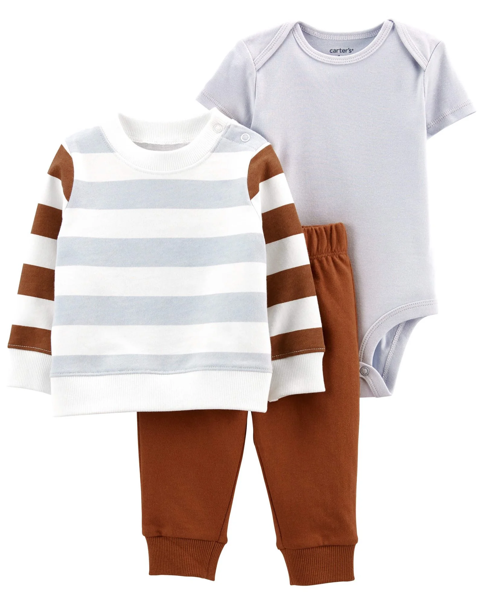 Carter's Set 3 piese Bluza, body si pantaloni Dungi foto