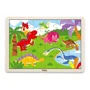 Puzzle in cadru de lemn Viga Toys Dinozauri, 24 elemente foto