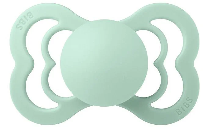 Suzeta ortodontica BIBS Supreme Nordic Mint din latex (0-6 luni) foto