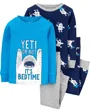 Carter's Set 2 pijamale Yeti foto