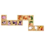 Jucarie educativa din lemn Viga Toys Domino, Animale foto