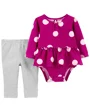 Carter's Set 2 piese Body si pantaloni Buline