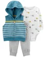 Carter's Set 3 piese Vesta, body si pantaloni Elicopter foto