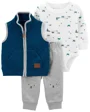 Carter's Set 3 piese Vesta, body si pantaloni Catei foto