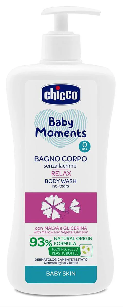 Гель для душа Chicco Baby Moments Relax, 500 мл