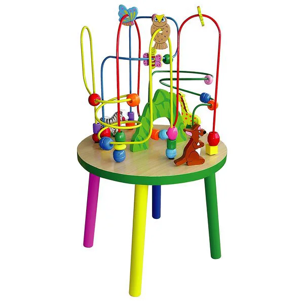 Masa cu activitati din lemn Viga Toys foto