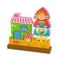 Puzzle magnetic 3D din lemn Viga Toys Scufita Rosie