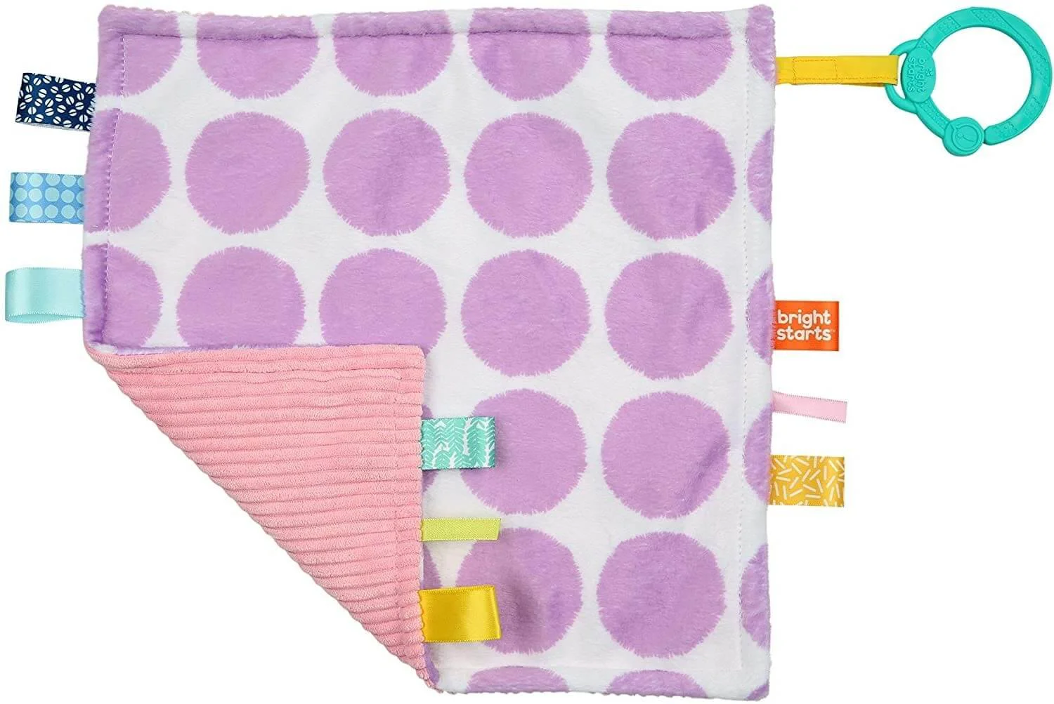 image for Веселое одеяло Bright Starts Little Taggies в горошек foto