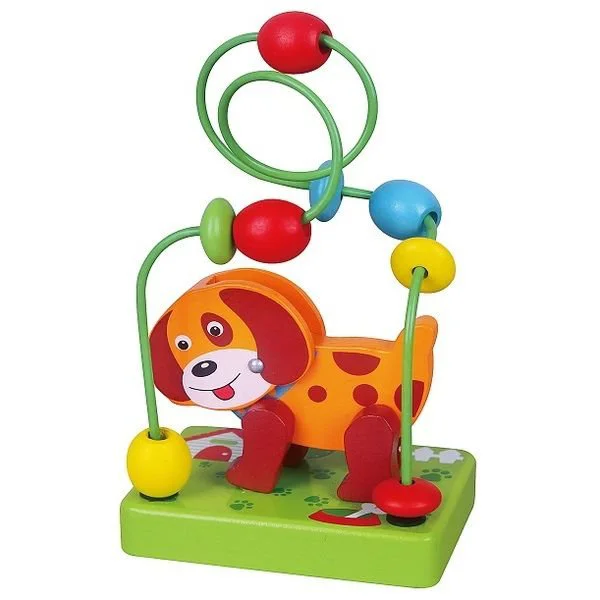 image for Labirint motric din lemn cu bile Viga Toys Caine foto