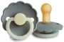 Круглая латексная пустышка FRIGG Daisy French Gray Night (6-18 мес.) foto