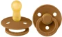 Suzeta rotunda BIBS Caramel din latex (6-18 luni) foto