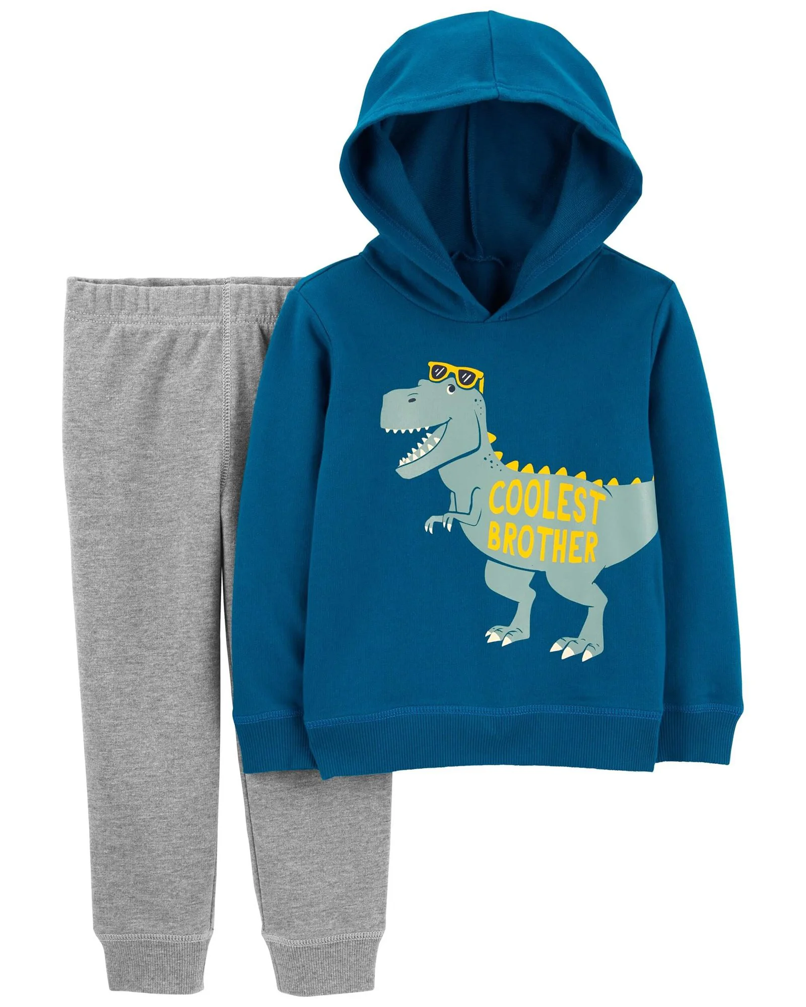 Carter's Set 2 piese Pantaloni si bluza Dinozaur foto