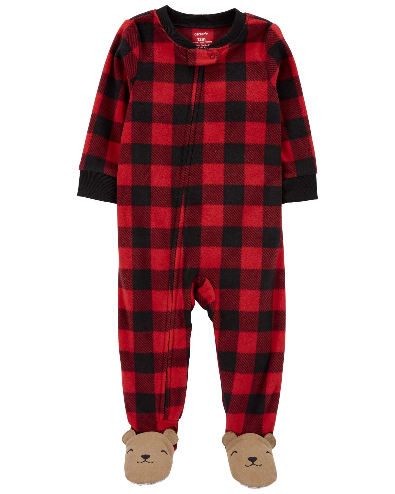 Carter's Pijama Fleece Urs foto