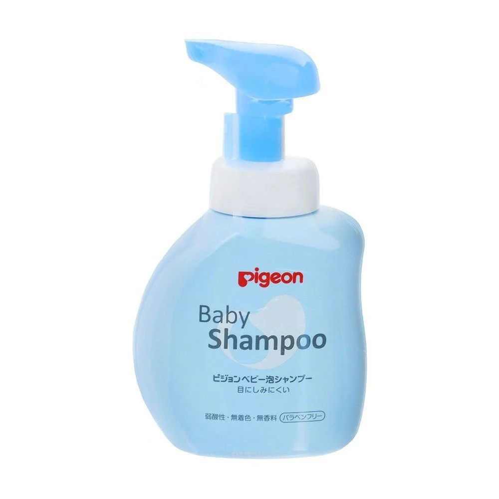 Sampon-spuma pentru copii Pigeon cu dozator, 350 ml foto